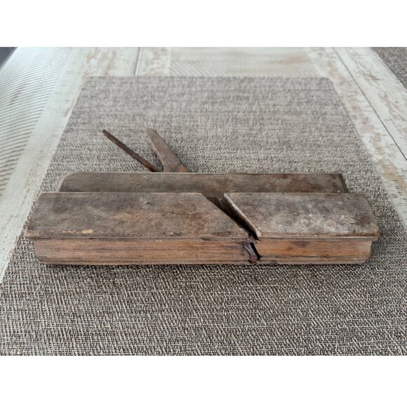 Antique Woodworking Carpentry Tools - Vintage Wooden Molding Planes 18th Century - Picture 10 of 15